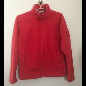 Columbia Women’s XL Red Fleece Full ZIP Jacket